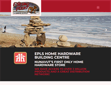 Tablet Screenshot of eskimopointlumber.com